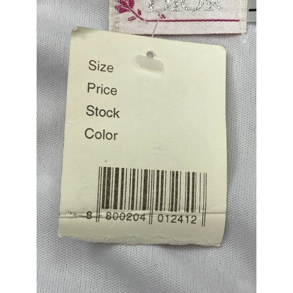 Dior White Eyelet Slip Dress Size L Spaghetti Strap NWT - Picture 4 of 6
